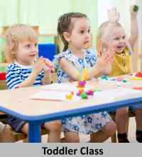toddler montessori class in plano, tx