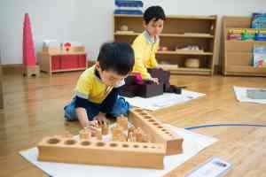 sensory activities at kidz camp montessori - plano, tx